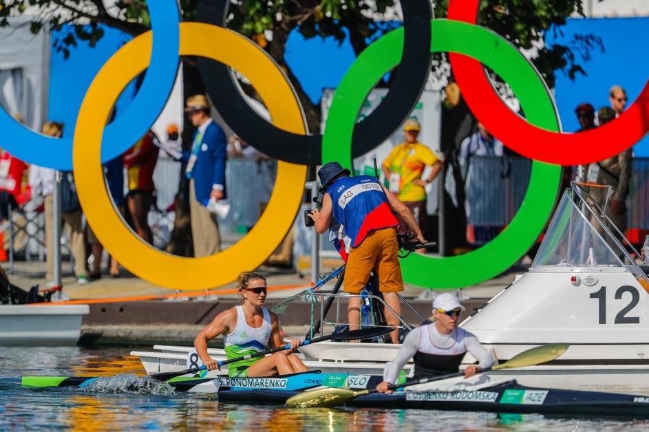 Špela Ponomarenko Janić kajak na mirnih vodah finale 200 m Rio 2016
