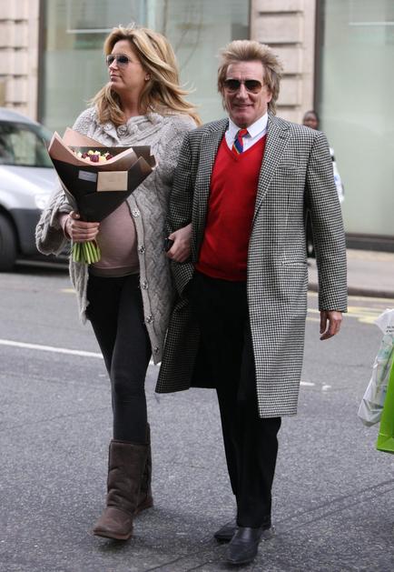 Penny Lancaster, Rod Stewart