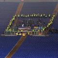 sampdoria as roma navijači varnost policisti obkoljeni stadio olimpico