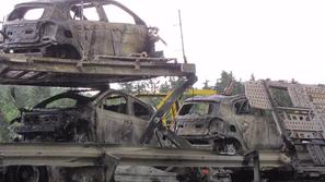 nesreča dolenjska avtocesta