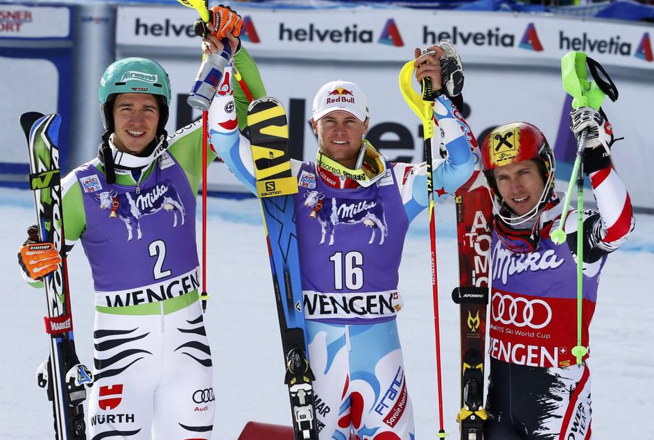 slalom wengen pinturault neureuther hirscher