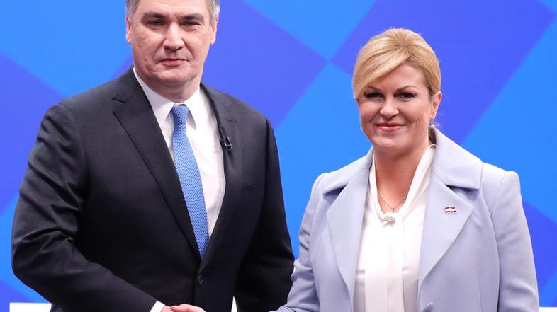 Kolinda Grabar-Kitarović, Zoran Milanović