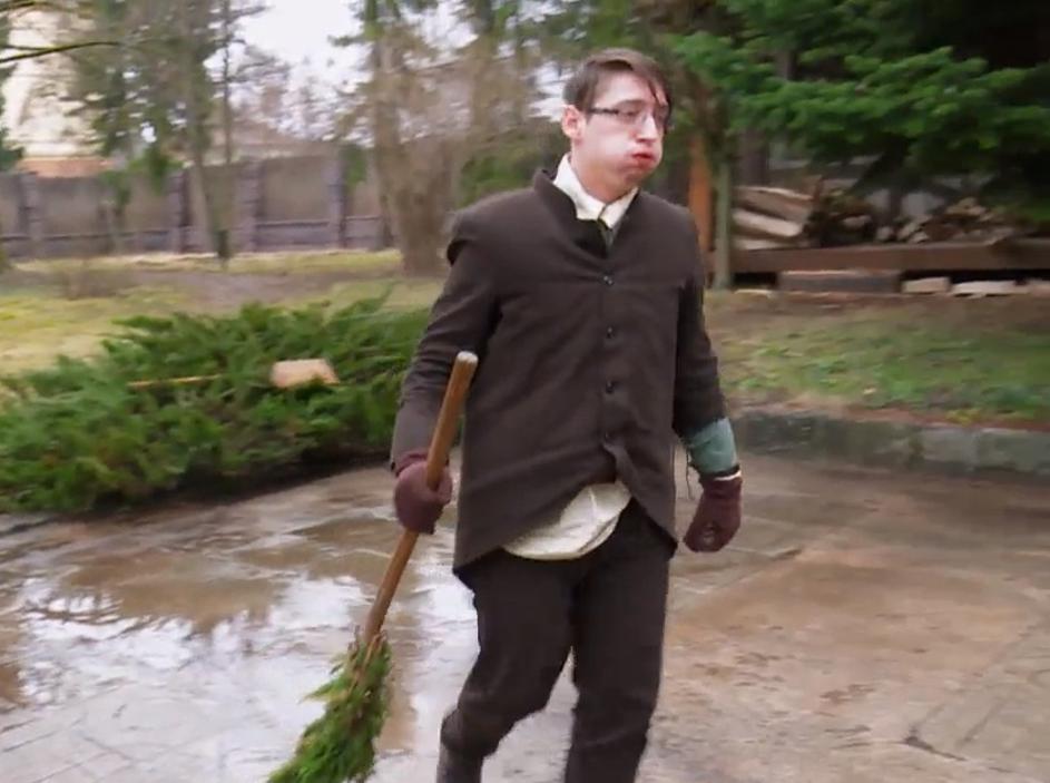 David bilo je nekoč metla