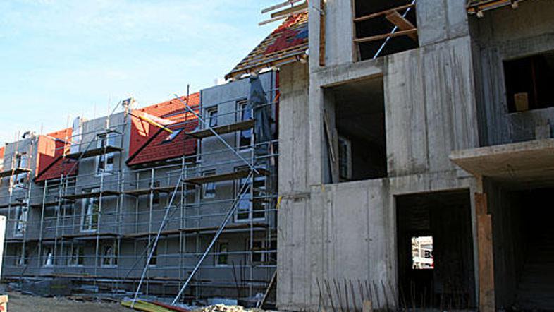 Sosesko s tremi bloki poleg gasilskega doma v Trebnjem so poimenovali Levji dvor