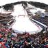 SP svetovno prvenstvo slalom Schladming navijači gledalci ciljna arena
