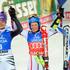 Tina Maze Riesch Schild Flachau slalom svetovni pokal alpsko smučanje