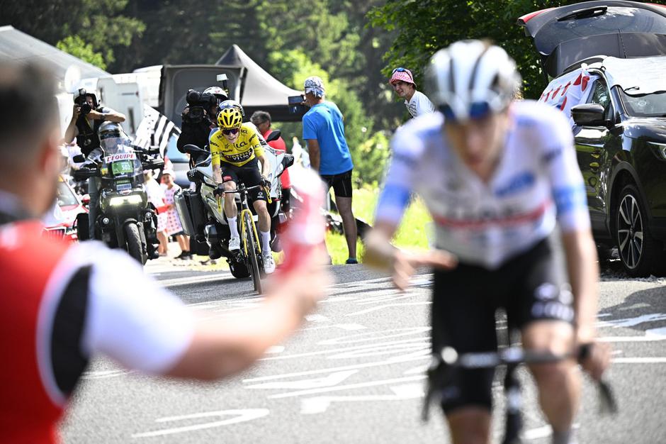 Tadej Pogačar in Jonas Vingegaard | Avtor: Profimedia