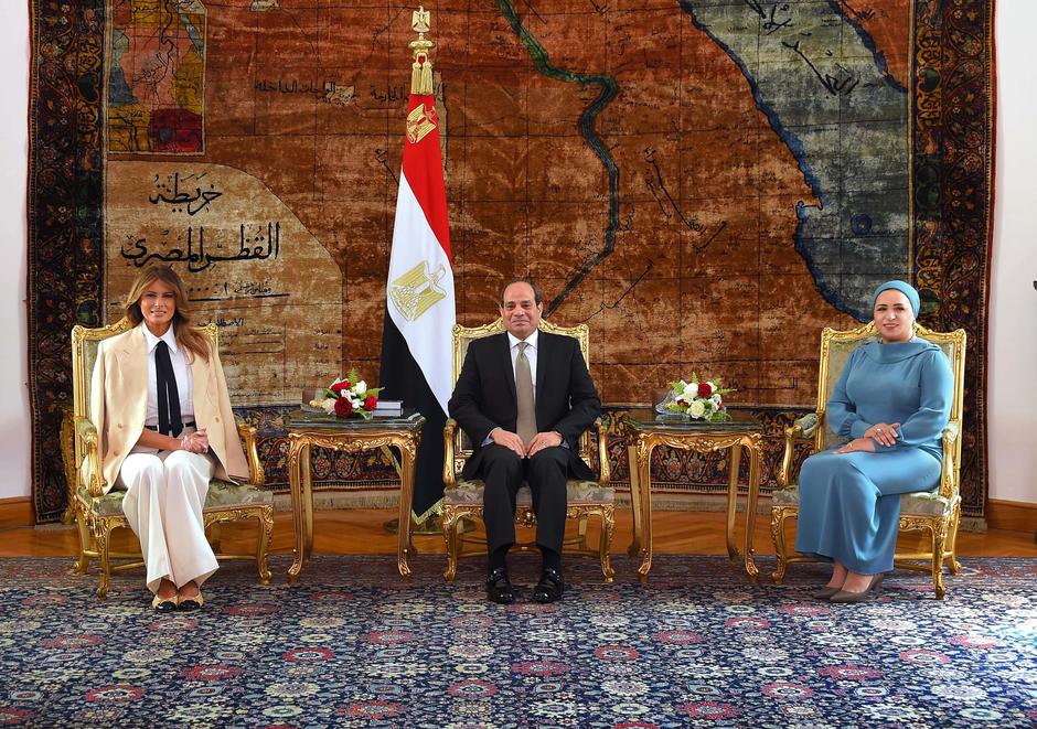 Melania Trump v Egiptu | Avtor: Epa