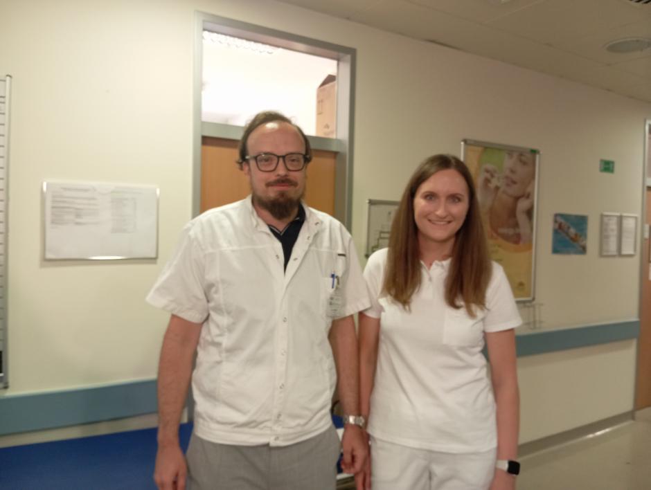 Leon Kranjec, Nika Šantavec | Avtor: V. L.