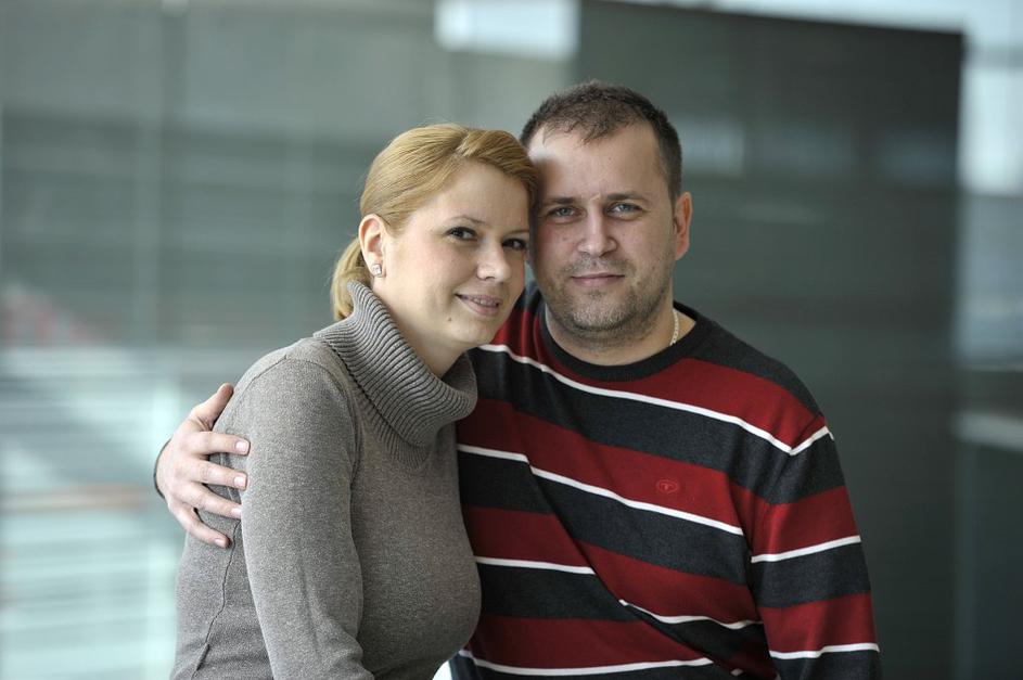 Sanja Strah in Dejan Červek