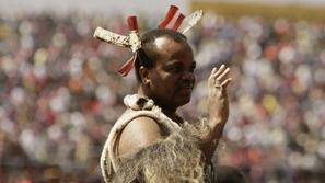Mswati III. je bil prevaran. (Foto: Reuters)