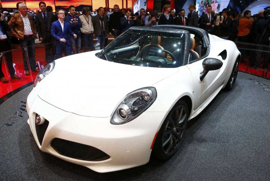 Alfa Romeo 4C Spider | Avtor: Reuters