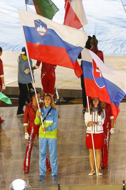 Franka Anić zaključna slovesnost London olimpijske igre 2012