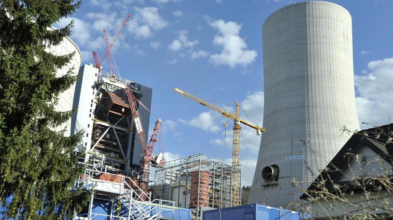 slovenija 13.04.13, TES, tes6, gradbisce, Sostanj, termo elektrarna Sostanj, ele