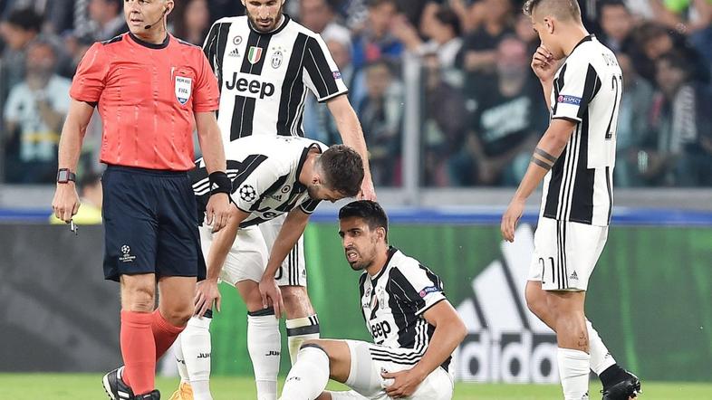 Sami Khedira poškodba Juventus