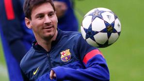 Messi Bayern München Barcelona Allianz Arena trening