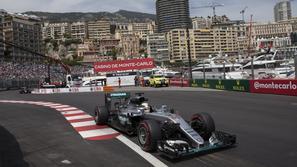 VN Monaka prosti trening Lewis Hamilton