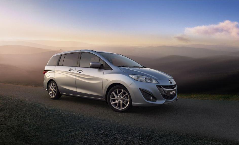 Nova mazda5 bo na evropski trg zapeljala letošnjo jesen. (Foto: Mazda)