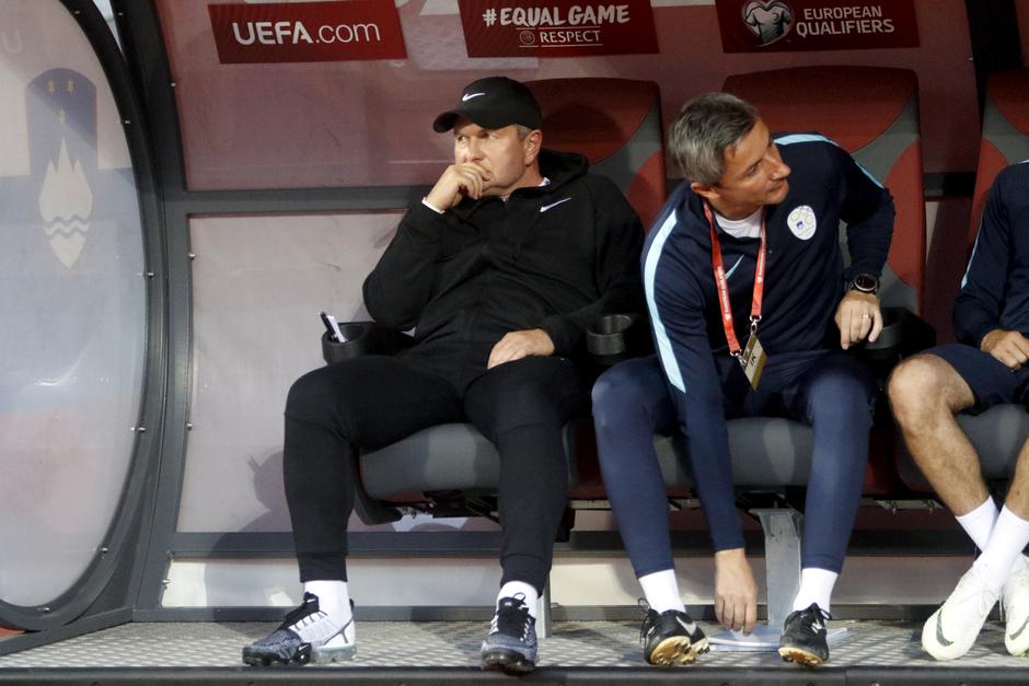 Matjaž Kek Latvija Slovenija Riga | Avtor: Epa