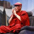 Tibetanski duhovni vodja dalajlama zaključuje tridnevni obisk v Sloveniji. (Foto