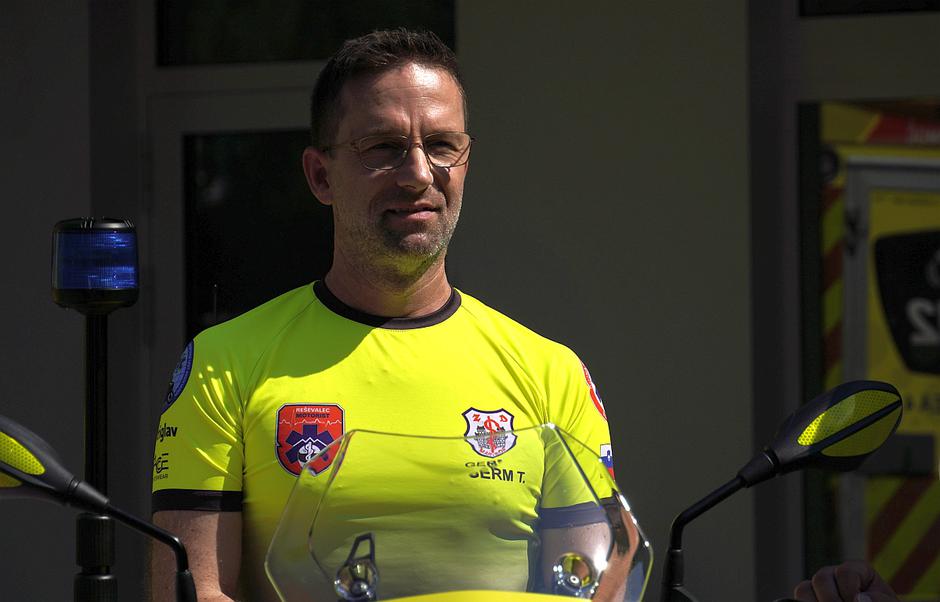 Thoms Germ, predsedni sekcije reševalcev v zdravstvu Slovenije | Avtor: Matija_Janežič