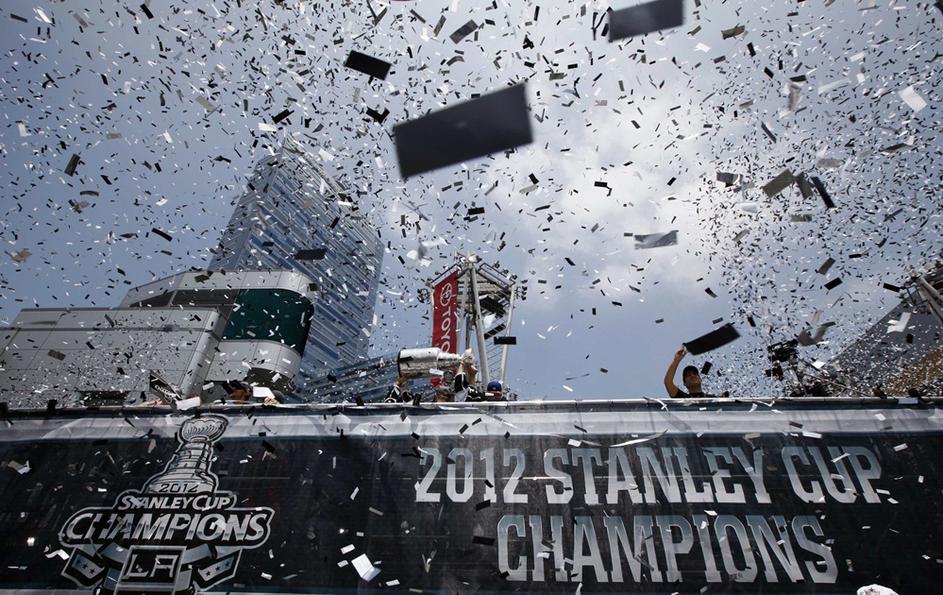 Los Angeles Kings parada prvakov