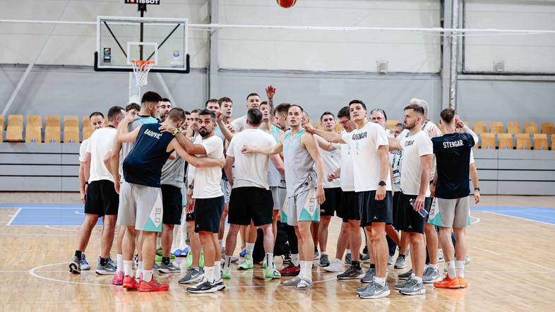 eurobasket 2025, trening slovenska košarkarska reprezentanca