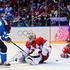 Varlamov Selanne Rusija Finska Soči 2014 olimpijske igre četrfinale