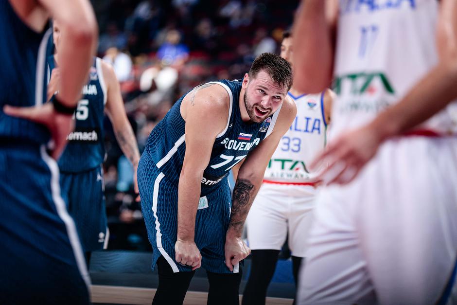 eurobasket 2025 Italija Slovenija, luka dončić | Avtor: Saša Despot