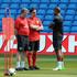 Hodgson Neville Johnson Anglija trening priprave Euro 2012 Etihad Manchester