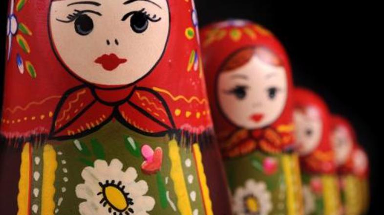 Ruske matrjoške so dobrodošel dekorativni element.