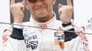 Lewis Hamilton zmaga Kitajska 2011