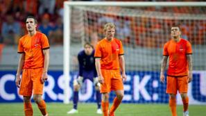 Van Persie Kuyt Bouma Nizozemska Bolgarija prijateljska tekma Amsterdam