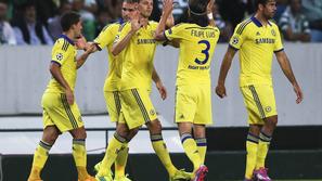 Matić Luis Felipe Sporting Chelsea Liga prvakov