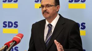 &lt;Ljubljana&gt; 01.07.2009, Joze Tanko, SDS, Foto: Dejan Mijovic