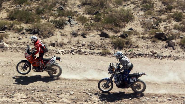 Senkalayci KTM Gajdosech Yamaha Dakar motorist motociklist druga etapa KTM Yamah