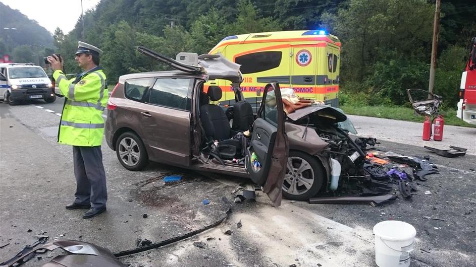 Prometna nesreča na Štajerskem
