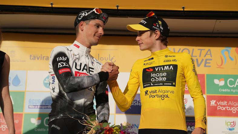 Joao Almeida in Jonas Vingegaard