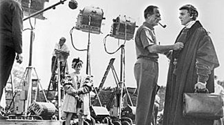 Paul med snemanjem filma Človek za vse čase.