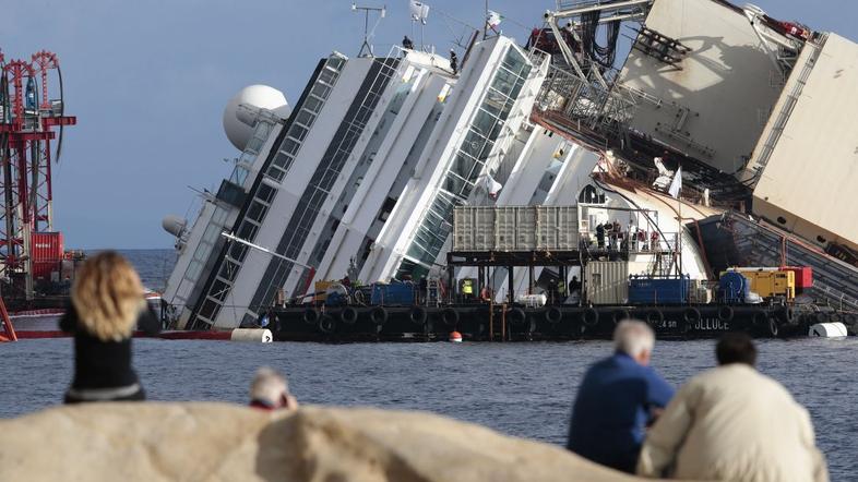 Costa Concordia dvig projekt