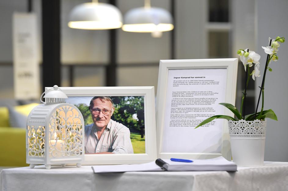 Umrl ustanovitelj Ikee Ingvar Kamprad