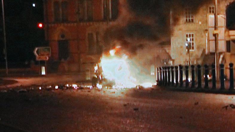 Konec februarja je v bližini sodišča v mestu Newry na Severnem Irskem eksplodira