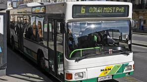 ljubljana 14.03.2012 ljubljanski mestni avtobus, trola, LPP; foto:Sasa Despot