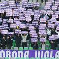 (Olimpija - Maribor) pokal viole navijači  polfinale stožice