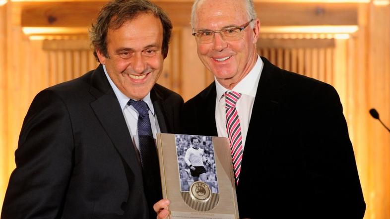 Platini Beckenbauer Uefa nagrada München