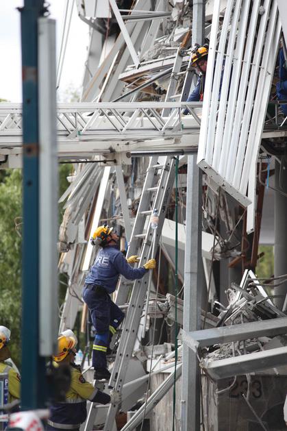 nova zelandija, potres, porušene stavbe