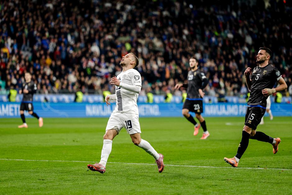 nogomet evropske kvalifikacije za SP 2026, Slovenija - Kosovo | Avtor: Saša Despot