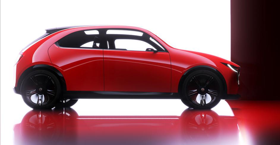 Mazda vision X-coupe in vision X-compact