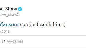 Shaw Mansour Tottenham Southampton Twitter tvit