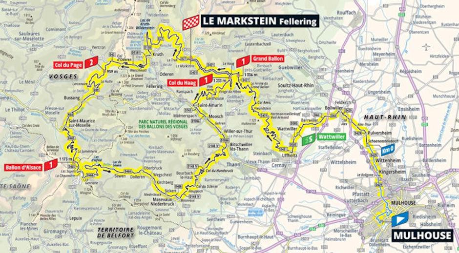 Trasa 14. etape Toura | Avtor: Cyclingstage